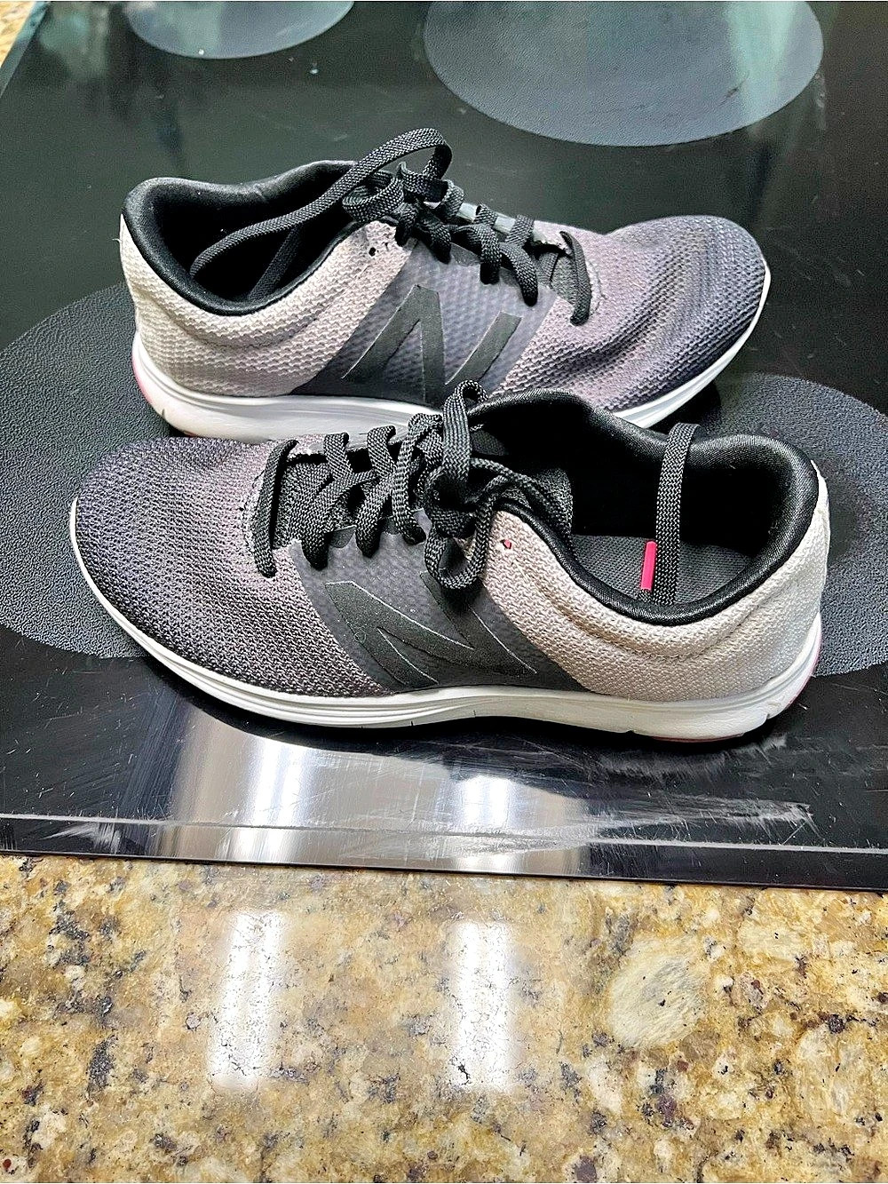New Balance 411 Athletic Shoes Gray & Black US 7